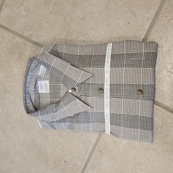 Bill Robin Son Adult Large Mens Long Sleeve Button Down Collared Shirt - Picture 1 of 2